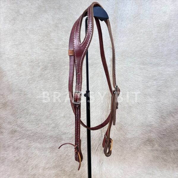 Amish Made Fixed Ear Western Headstall