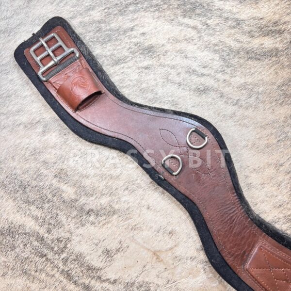 28" Total Saddle Fit Cinch w/ Balance Buckle & Felted Wool Liner