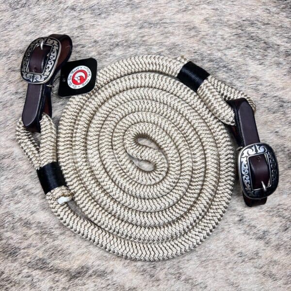 DODK Yacht Rope Connected Reins w/ J Watt Buckles