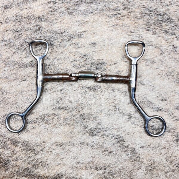 5" Myler Hinged Bristol Barrel HBT Short Shank Curb