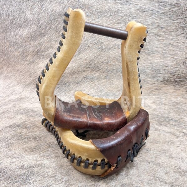 Rawhide Western Stirrups