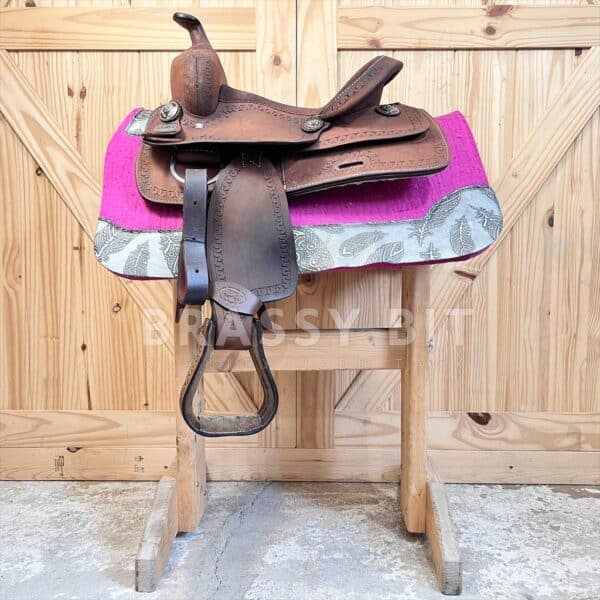 12.5" Tough 1 Youth Western Saddle