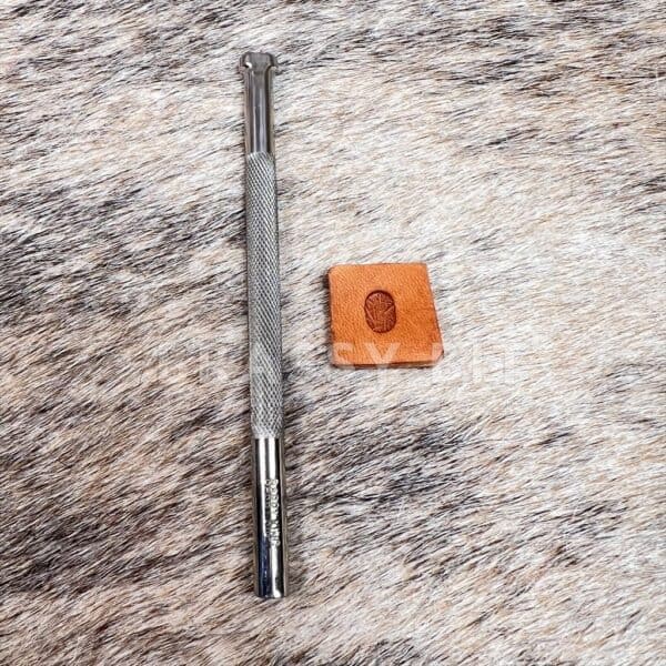 Barry King Oval Fiberglass Backgrounder Leather Stamp