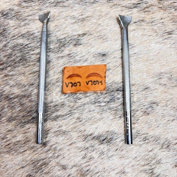 Vintage Craftool USA Leather Stamping Tool V707 & V707-1 Veiner Bundle