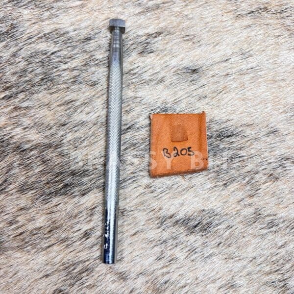 Vintage Craftool USA Leather Stamping Tool B205 Checked Beveler