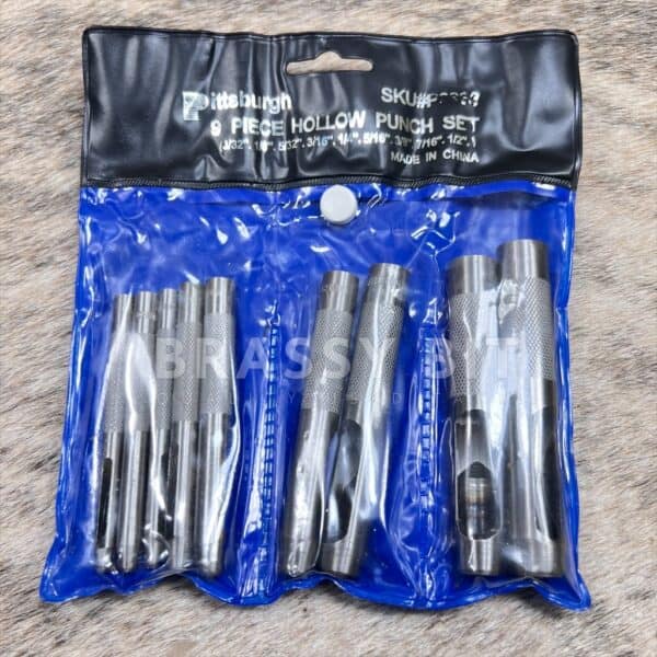 Pittsburgh 9 Piece Hollow Punch Set