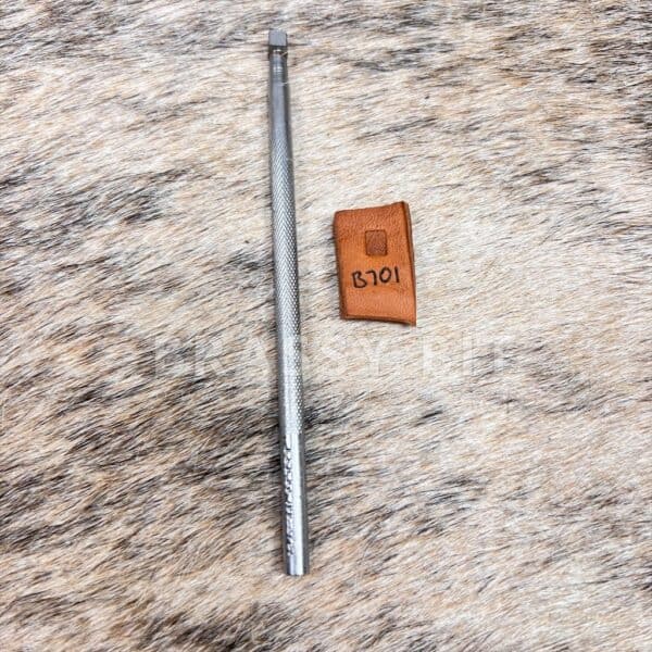 Vintage Crafttool USA Leather Stamping Tool B701 Checked Beveler