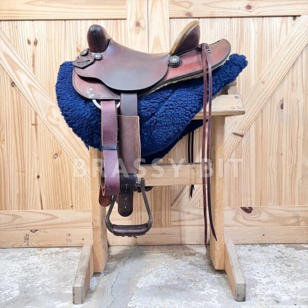 13" Langerud Custom Ultra-Light Endurance Saddle
