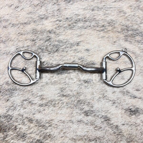 5.25" Myler Western D Low Port Comfort Snaffle