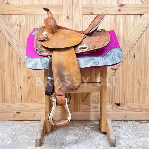 14" Circle Y NBHA Barrel Saddle