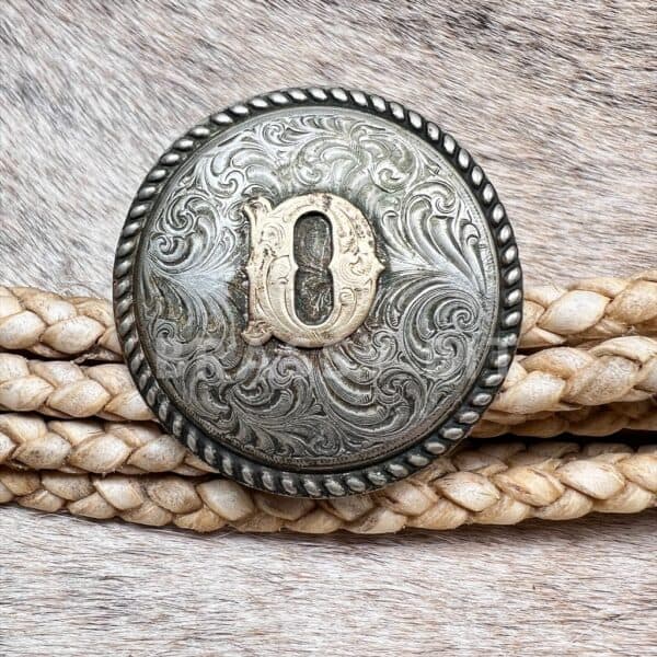 Wage Silver German Silver Horn Cap Concho