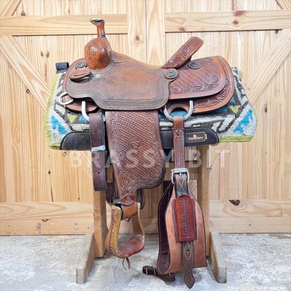 14" Tomahawk Saddlery Cactus Roping Saddle