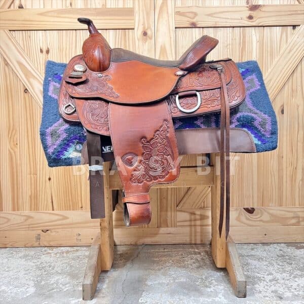 15" TexTan Tex-Flex Trail Saddle